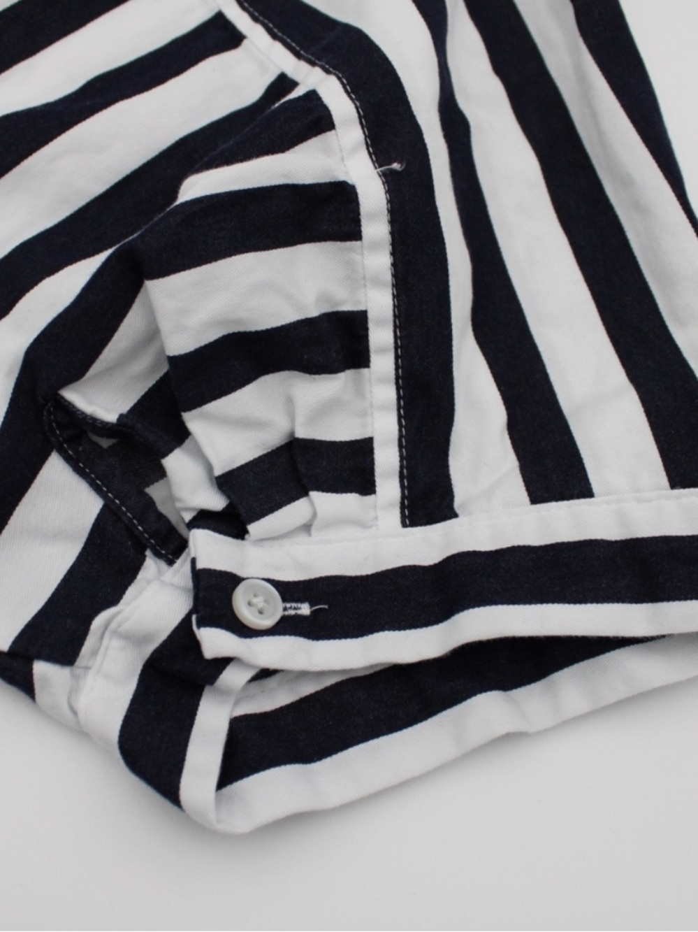 A New Day • Navy & White Striped Shirt Dress - Picture 9 of 9
